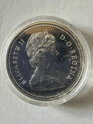 Canada. 1 Dollar 1974 Winnipeg - 23,32g (.500) Silber