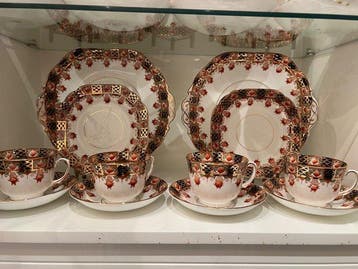 Koffieservies - Antique Royal Albert Crown China Coffee &