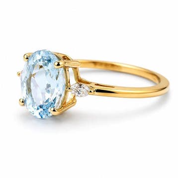 Zonder minimumprijs - Ring - 14 karaat Geel goud - 1.35ct., Nieuw