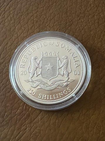 Somalië. 250 Shillings 2001, Emperor Napoleon 1769-1821, Postzegels en Munten