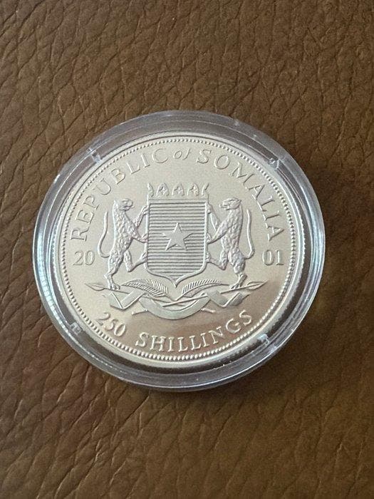 Somalië. 250 Shillings 2001, Emperor Napoleon 1769-1821, Postzegels en Munten, Munten | Europa | Niet-Euromunten