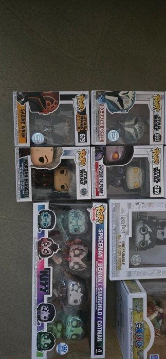 Funko - Funko Pop KISS Spaceman/Demon/Starchild/Catman