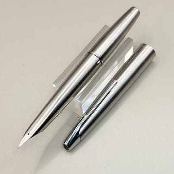 Pilot - Myu 701 Stainless Steel Pen - Integrated Nib (F) -, Nieuw