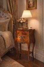 Table de chevet - Bois, Bronze