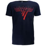 Eddy Van Halen Classic Red Logo T-Shirt, Nieuw