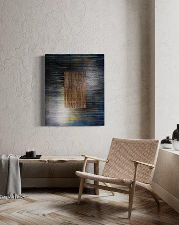 Ronan Martin - Dusk - Hommage à Pierre Soulages - NO RESERVE