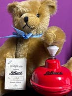 Schuco Teddybeer met tol op Schuco display, Tricky teddybeer, Antiek en Kunst