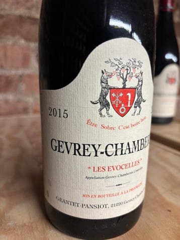2015 Geantet-Pansiot Les Evocelles - Gevrey Chambertin - 2
