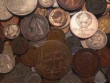 Wereld. Large lot of World Coins, 1800 to présent. (Zonder, Postzegels en Munten