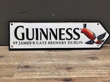 Guinness - Reclamebord - Metaal