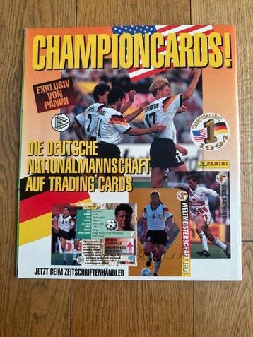 Panini World Cup USA 94 - German Edition - 1 Empty Album -, Verzamelen, Nieuw