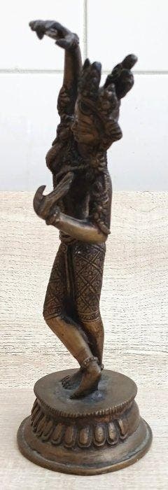 Maya Dewi. - Bronze - Népal - Fin du XXe siècle, Antiquités & Art