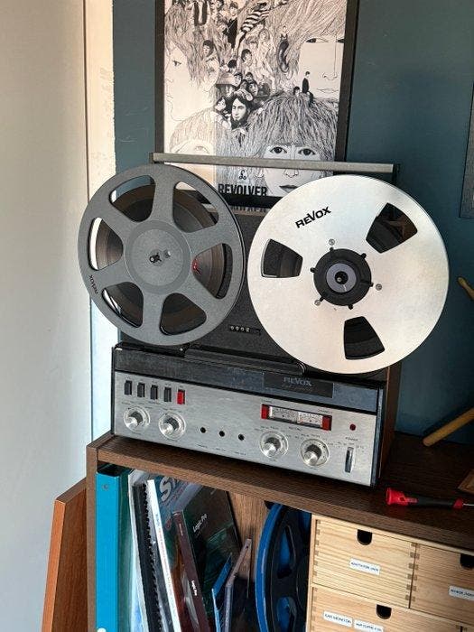 Revox - A77 MK II 2Track Reel-to-reel deck 26 cm, Audio, Tv en Foto, Radio's