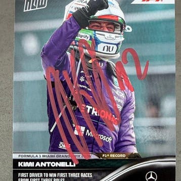 Mercedes - Topps Now - Miami GP 2026 3rd consecutive Formula