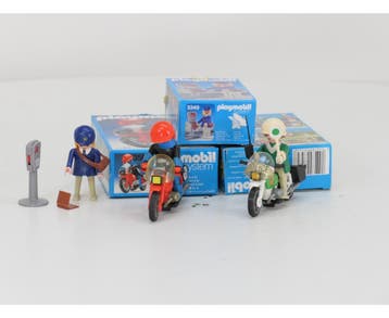 Playmobil 3564 3349 3565 Set Motoragent Lovely Rita Motor..., Ophalen of Verzenden