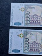 Spanje. - 2 x 10.000 Pesetas 1992 - Pick 166 (Zonder