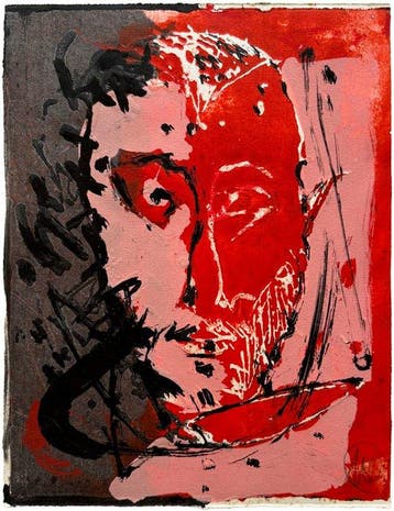 Markus Lüpertz (1941) - Selbstportrait