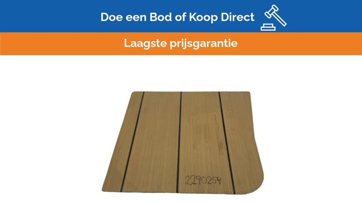 Bieden: Quicksilver 675 Sun Deck Starboard Side, Watersport en Boten, Bootonderdelen, Ophalen of Verzenden