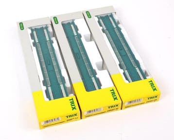 Trix H0 - 24507-01/02/03 - Modeltrein goederenwagon (3) -