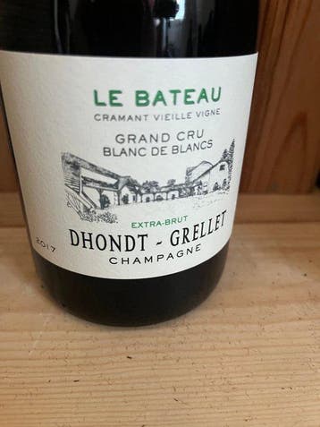 2017 Dhondt-Grellet, Le Bateau - Champagne Grand Cru, Blanc, Nieuw