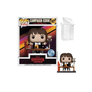 Funko Pop! Deluxe:  Stranger Things - Campaign Eddie, Verzenden