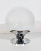 Tafellamp - Staal, Glas - ontwerp fungo 1970