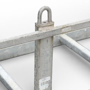 Gebruikte Langmateriaal-container nestbaar en stapelbaar met, Ophalen of Verzenden