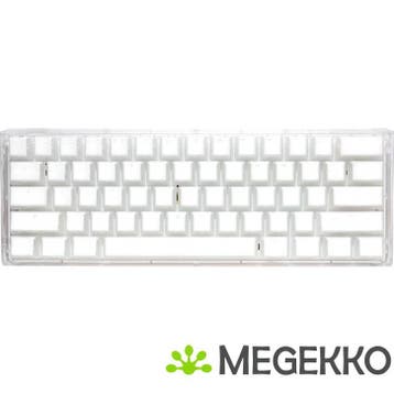 Ducky One 3 Aura White Mini Kailh Jelly Wit Toetsenbord, Verzenden