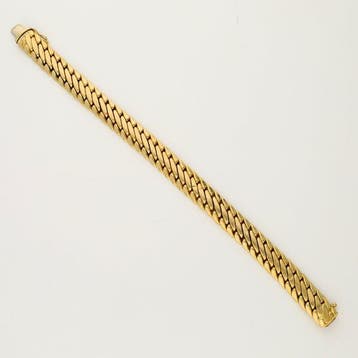 Armband - 18 karaat Geel goud, Handtassen en Accessoires, Armbanden, Nieuw