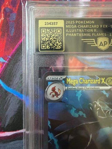 Pokémon - 1 Graded card - Dracaufeu 125/094 Illustration