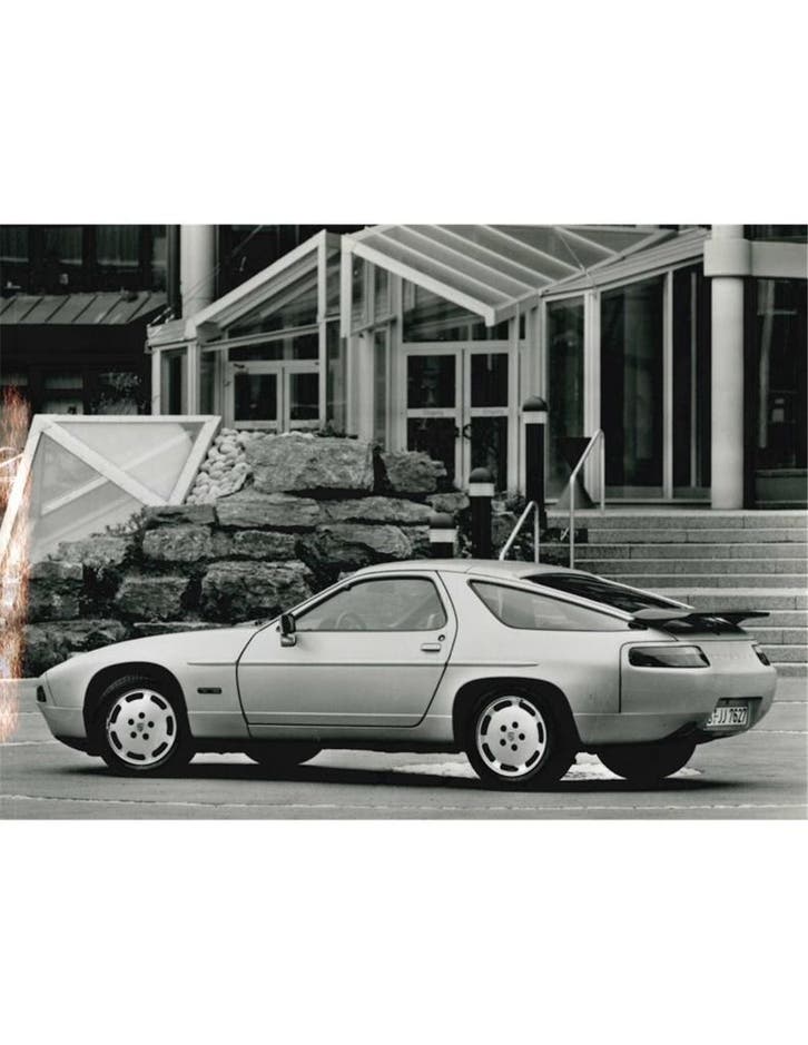 1988 PORSCHE 928 S4 PERSFOTO, Livres, Autos | Brochures & Magazines, Enlèvement ou Envoi
