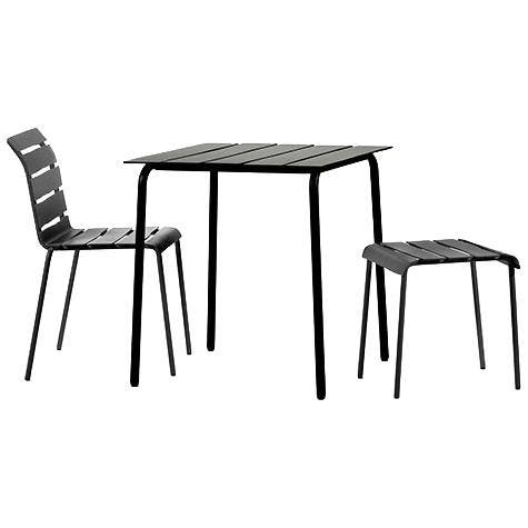 Serax X Maarten Baas Tuinstoel Black Aligned, Jardin & Terrasse, Chaises de jardin, Envoi