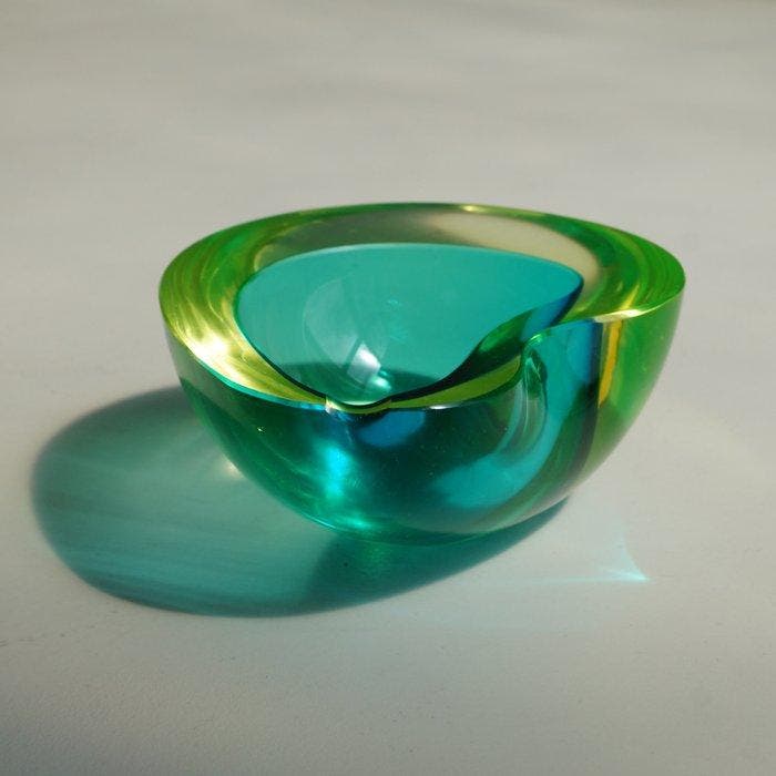 Kom - Glas - Ondergedompeld Flavio Poli momenteel., Antiquités & Art, Art | Objets design