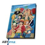 One Piece Straw Hat Crew A5 Notebook, Ophalen of Verzenden