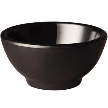 Dipschaaltje | Melamine | Zwart | 13cl | Per Stuk |, Verzenden, Nieuw in verpakking