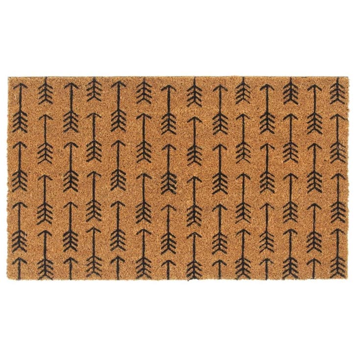 vidaXL Deurmat 45x75 cm getufte kokosvezel naturel, Tuin en Terras, Deurmatten, Nieuw, Verzenden