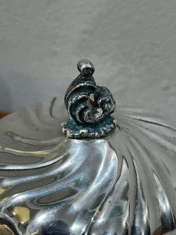 Suikerkom - Zilver - Zilver 800 gestempeld, Antiek en Kunst