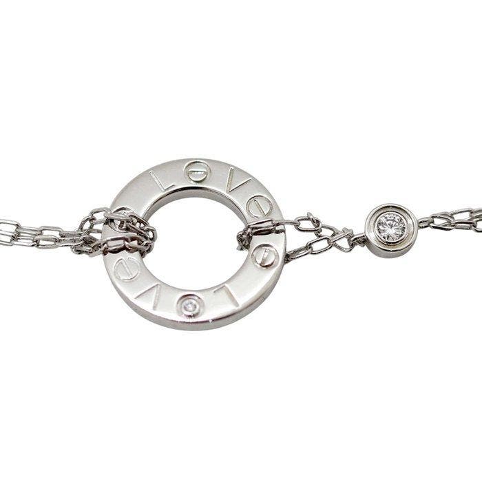 Cartier - Armband - Love - 18 karaat Witgoud - 2 Diamonds, Bijoux, Sacs & Beauté, Bracelets