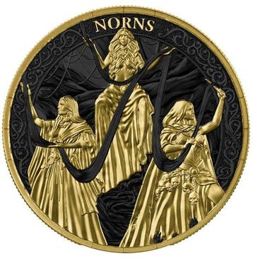 Duitsland. 5 Mark 2026 – Norns: Urd, Werdanda & Skuld –, Postzegels en Munten, Munten | Europa | Niet-Euromunten