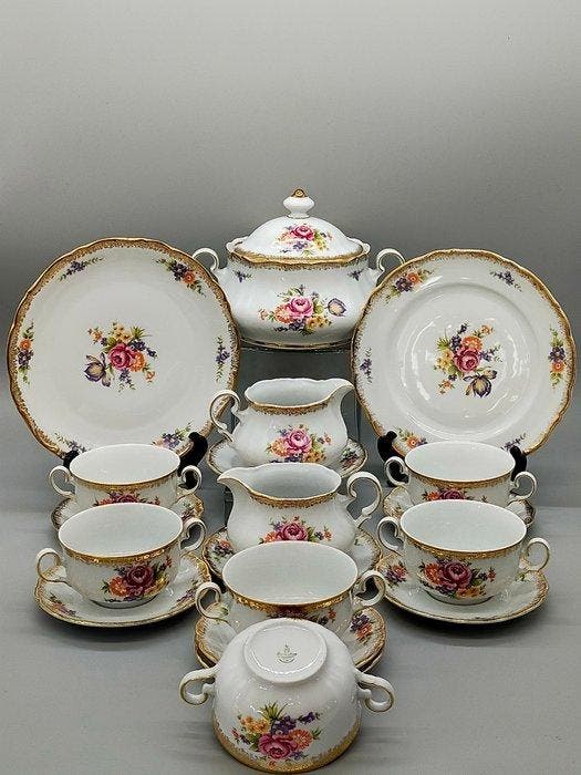 Eetservies - Titel Winterling Kirchenlamitz Bavaria, Antiquités & Art, Antiquités | Meubles | Tables