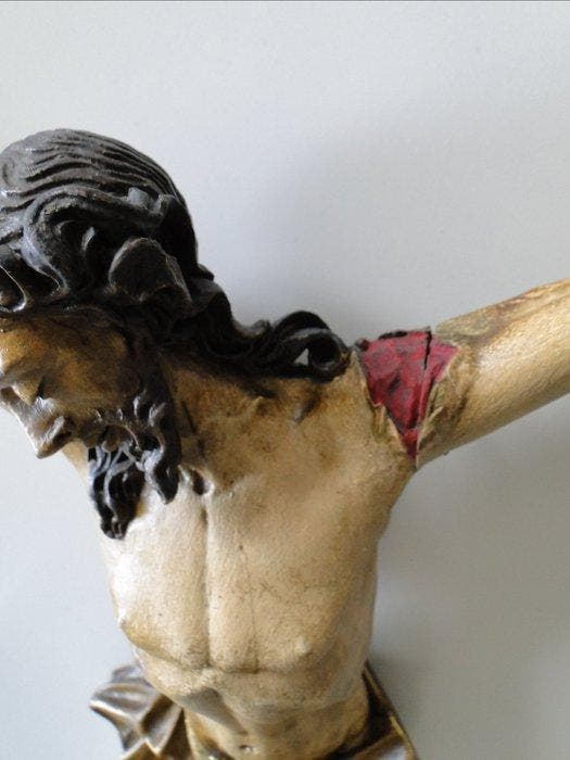 sculptuur, Meisterhafter Barock Corpus Christi - 50 cm -, Antiek en Kunst, Kunst | Niet-Westerse kunst