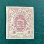 Luxembourg 1859 - Écu de 30 centimes avec de bonnes marges -