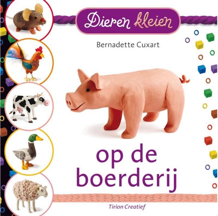 Op de boerderij / Dieren kleien 9789043913881, Livres, Livres pour enfants | Jeunesse | 10 à 12 ans, Envoi