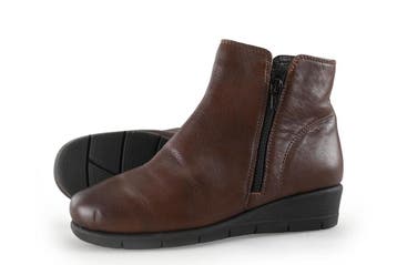 Hush Puppies Enkellaarzen in maat 37 Cognac, Vêtements | Femmes, Verzenden, Lage of Enkellaarzen