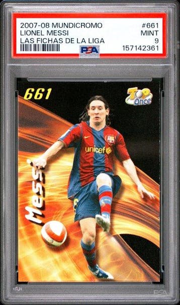2007-08 Mundicromo *Lionel Messi* #661 Fichas de la Liga -, Verzamelen, Nieuw