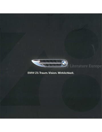 1999 BMW Z8 BROCHURE DUITS, Nieuw