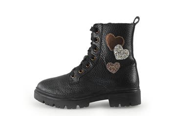 IK-KE Veterboots Meisjes in maat 31 Zwart, Verzenden, Jongen of Meisje, IK-KE, Schoenen