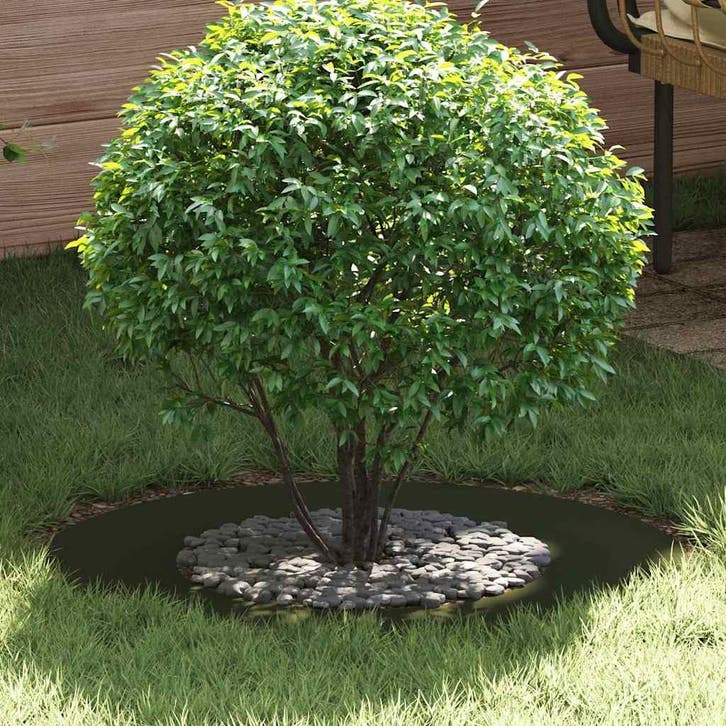 vidaXL Boomring Olijf Groen Ø40 / 70 cm Koudgewalst staal, Tuin en Terras, Bloempotten, Nieuw, Verzenden