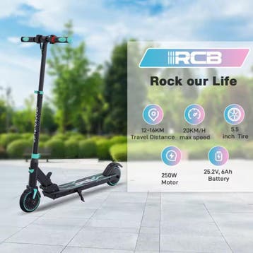 Rockourlife R15 Elektrische Scooter voor Kinderen - Smart E, Verzenden, Nieuw, RCB