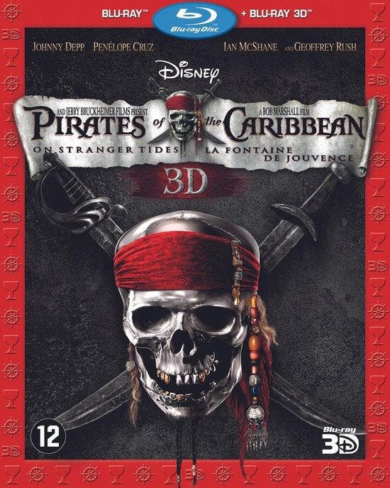 Pirates of the Caribbean - On stranger tides 3D en 2D, Cd's en Dvd's, Blu-ray, Ophalen of Verzenden